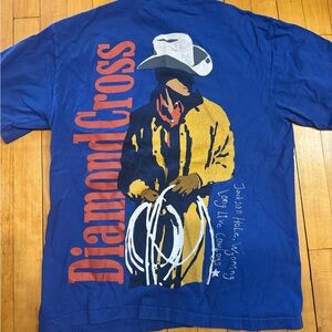 revolve blue cowboy shirt